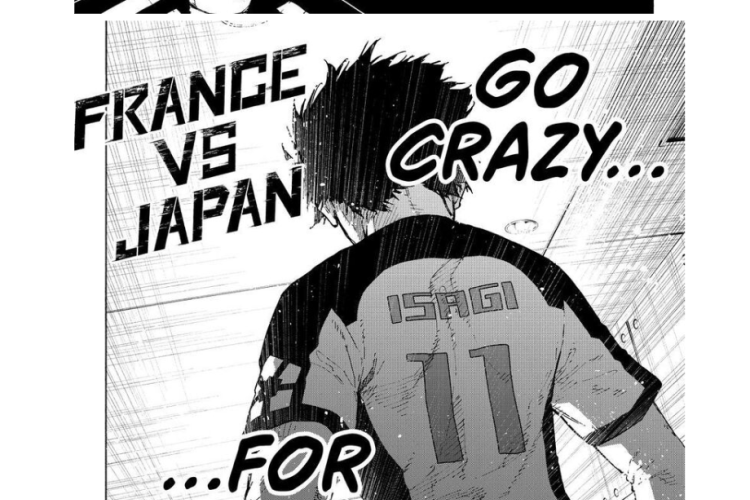 Spoiler Manga Blue Lock Chapter 330 Bahasa Indonesia, Kick Off Jepang vs Perancis Dimulai!