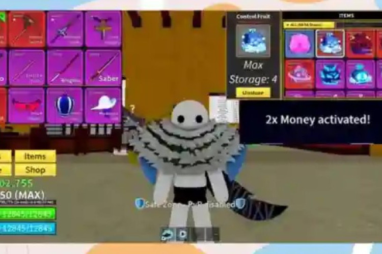 Gercep! List Akun Blox Fruit Level Max Gratis Oktober 2025, Langsung Jadi Sultan, Unlimited All Items