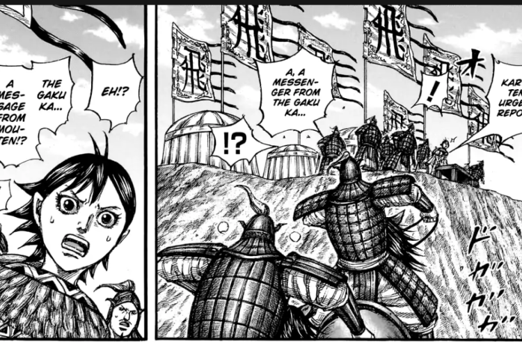 Spoiler dan Baca Manga Kingdom Chapter 860 Bahasa Indonesia, Shin Kerahkan Pasukannya!