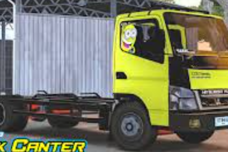 Link Download Bussid Mod Truck Canter Muatan Berat Mbois Full Modifikasi Keren 2025 GRATIS Tanpa Password