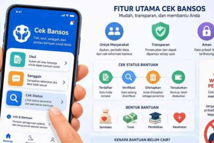 Jadwal Pencairan dan Cara Cek Bansos Juli 2026 Melalui Aplikasi, Simak Tutorialnya Disini!