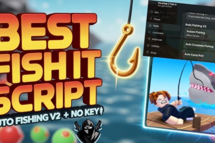 Download & Copy Script Fish It Roblox Terbaru 2025, Auto Untung Bisa Dapat Banyak Ikan!