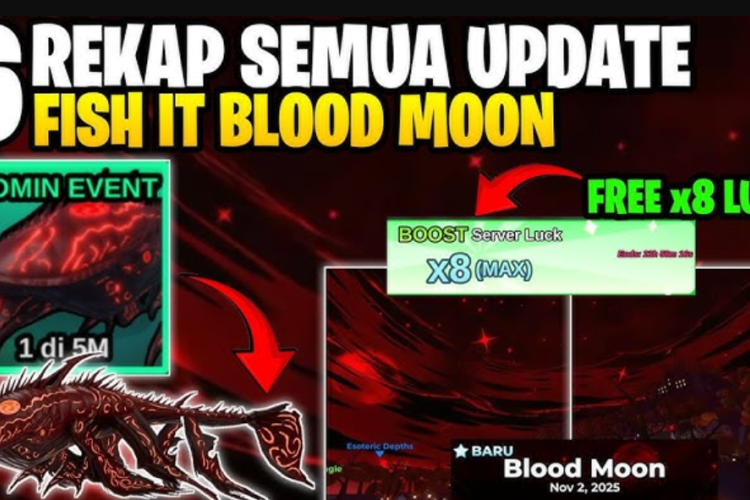 Tips Mendapatkan Blood Moon Fist it Roblox Ampuh, Auto Menang dengan Trik Ini!