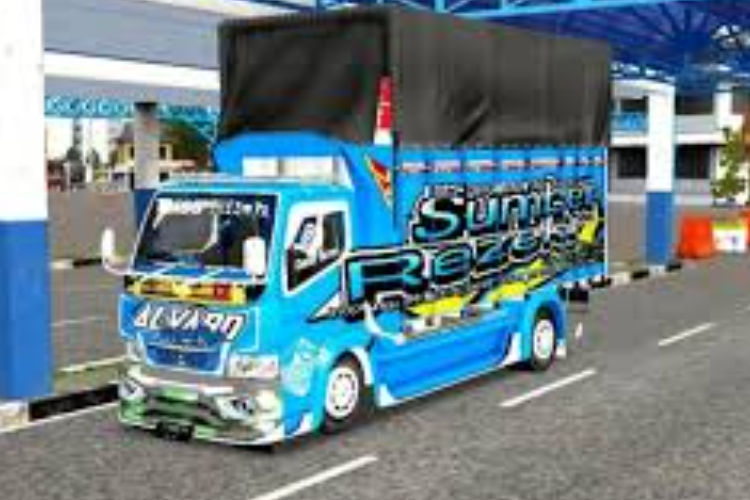 Download Mod Bussid Truck Canter Wahyu Abadi M18 APK Tanpa Pssword, Full Jedag Jedug Oleng Kapten 