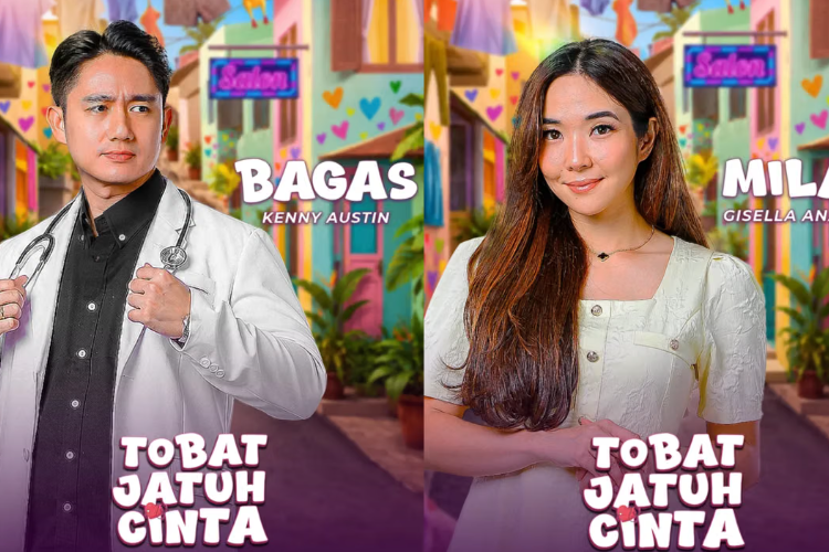 Pemain Sinetron Tobat Jatuh Cinta (2026) Tayang di RCTI, Padukan Chemistry Kenny dan Giselle Anastasia