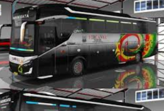 Download Livery BussID SHD Jetbus 3 Jernih Terbaru 2025, Body Makin Kinclong dan Bening