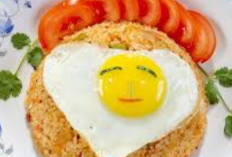 Ide Garnish Nasi Goreng Cantik Cukup Dengan 5 Bahan Masakan yang Mudah Ditemukan di Dapur