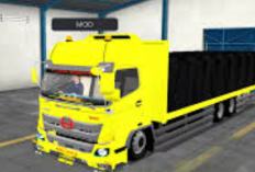 Download MOD BUSSID Truck Hino 500 Muatan Berat 2025 Tronton Semen Full Jedag Jedug Bikin Geter Jalanan